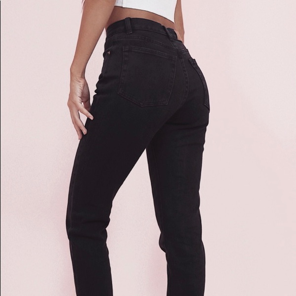 Black High Waisted Jeans